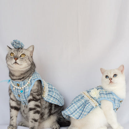 Pet Skirt Cat Dress – Cute and Fashionable Cat Clothing, Comfortable and Stylish Pet Outfit for Cats