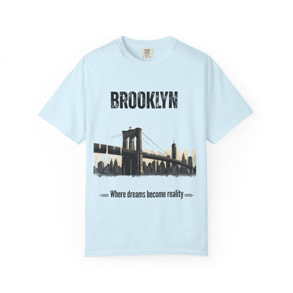 Brooklyn Bridge T-Shirt — "Where Dreams Become Reality" Graphic Tee
