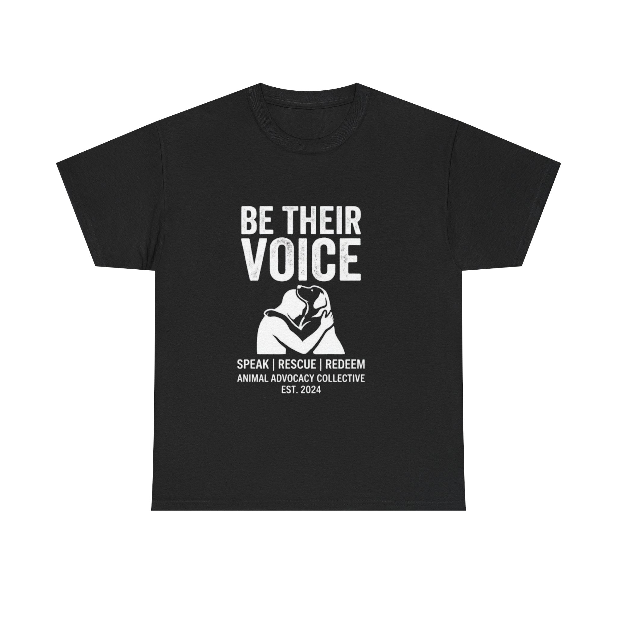 T-Shirt — Faint 'Be Kind' Minimalist White Tee