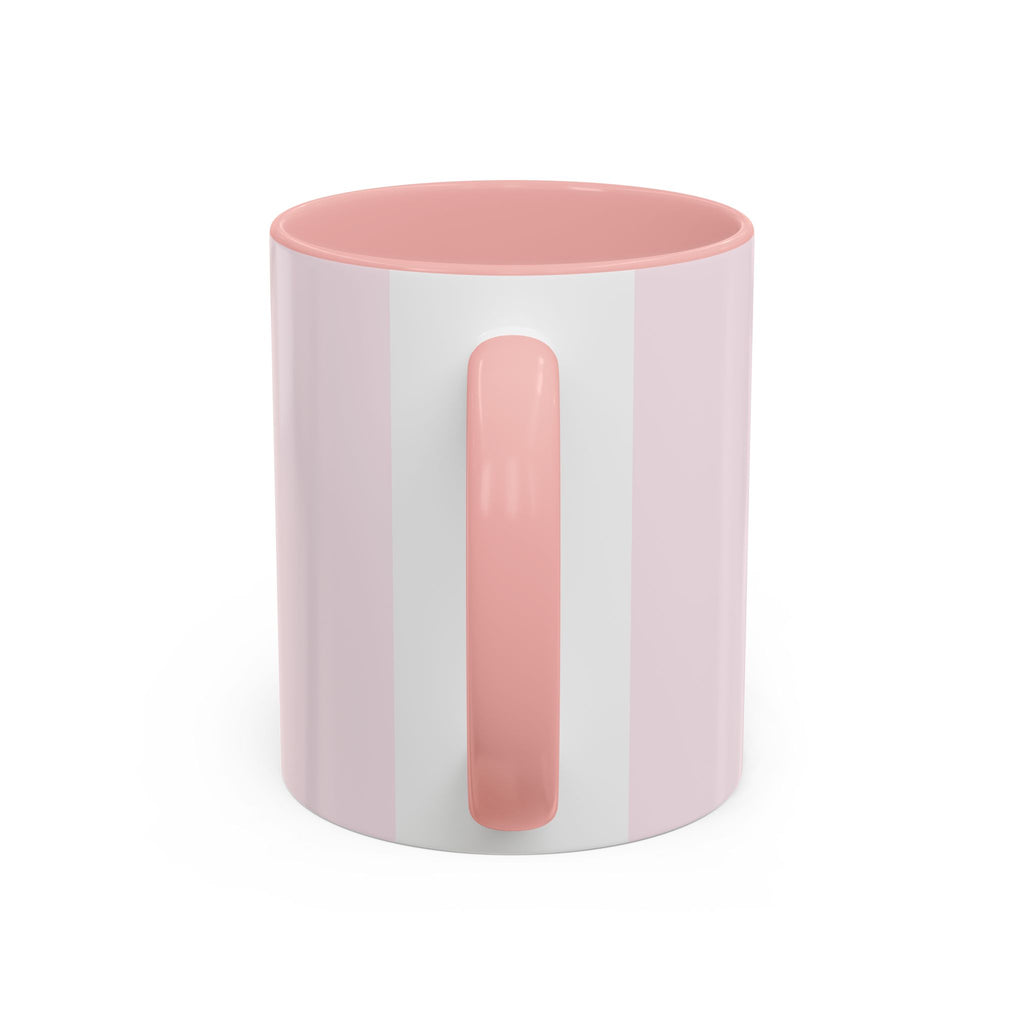 Pink Bow Accent Coffee Mug — "I'm Just a Girl" Cute Feminine Tea & Coffee Cup