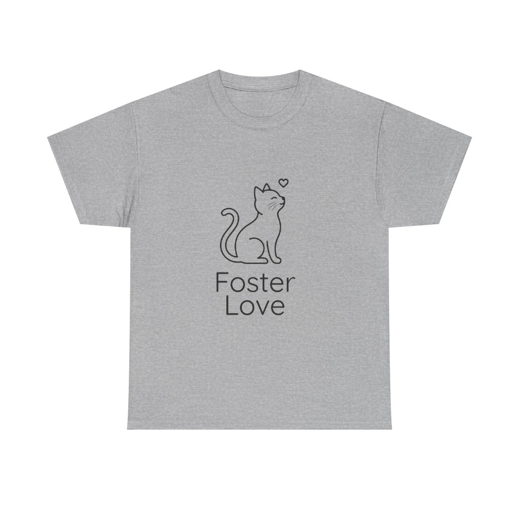 Foster Love Cat T-Shirt — Adoption Support Tee