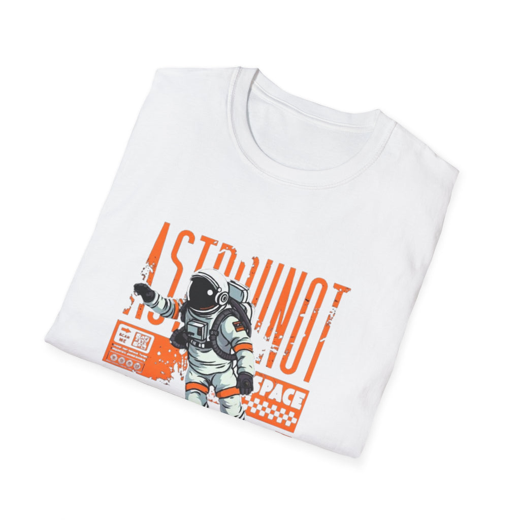 Astronaut Graphic T-Shirt — Retro Space Poster Tee