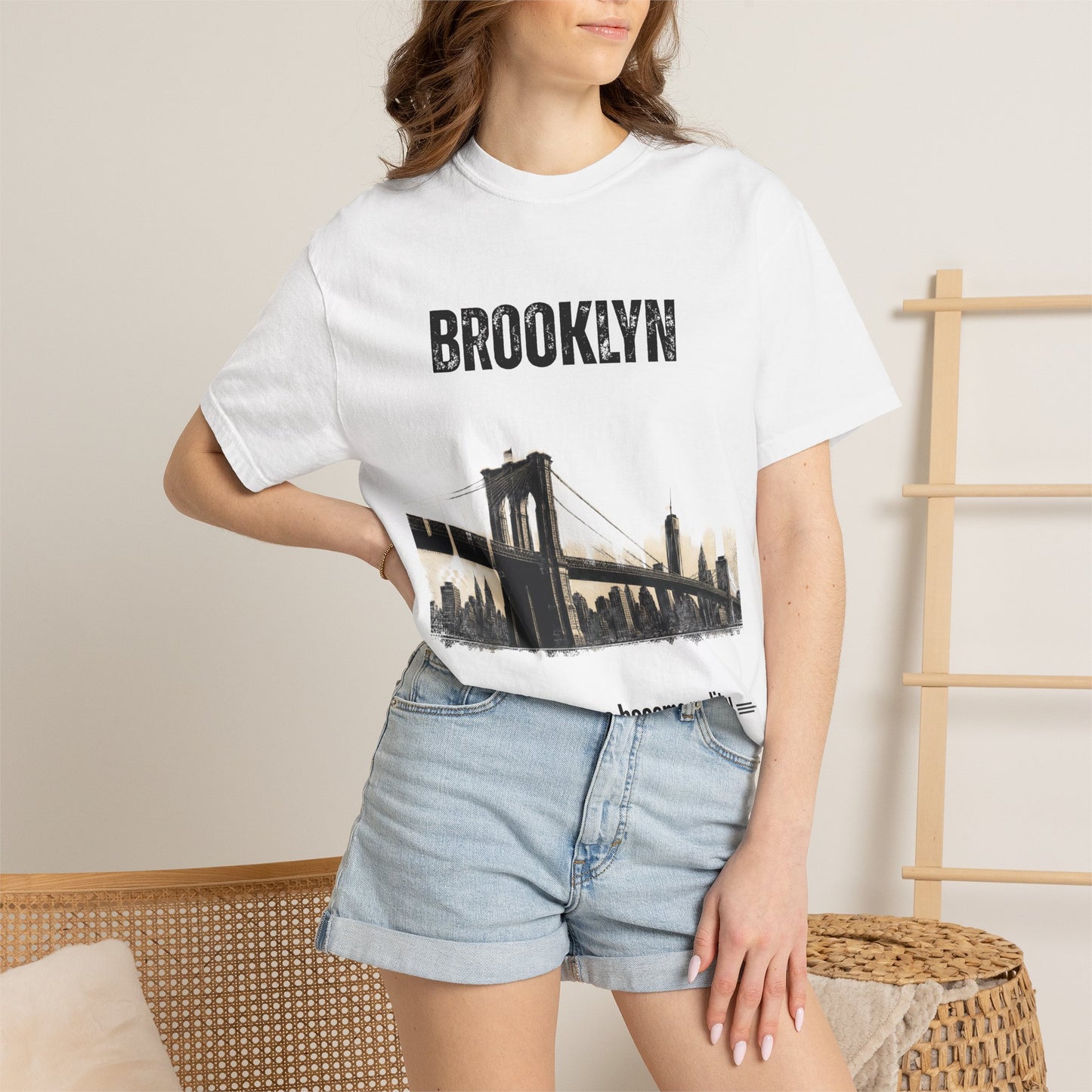 Brooklyn Bridge T-Shirt — "Where Dreams Become Reality" Graphic Tee