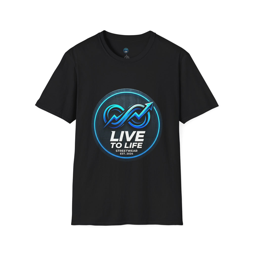 Live to Life Graphic T-Shirt — Motivational Athletic Tee