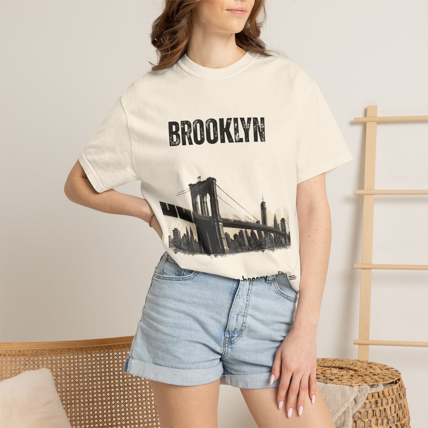 Brooklyn Bridge T-Shirt — "Where Dreams Become Reality" Graphic Tee