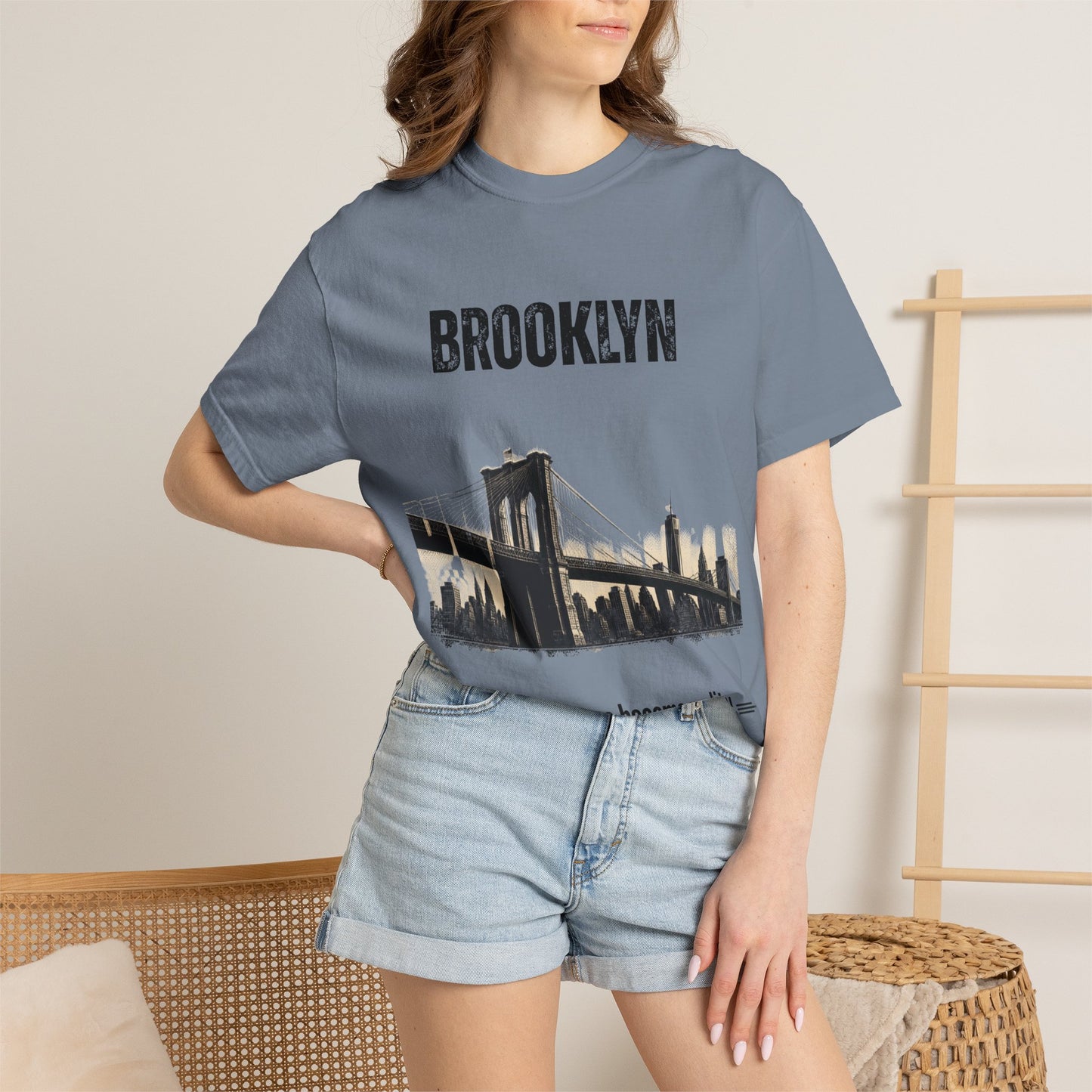 Brooklyn Bridge T-Shirt — "Where Dreams Become Reality" Graphic Tee