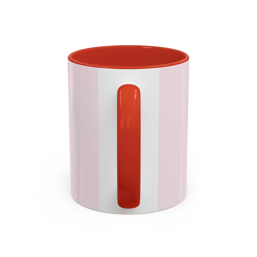 Pink Bow Accent Coffee Mug — "I'm Just a Girl" Cute Feminine Tea & Coffee Cup
