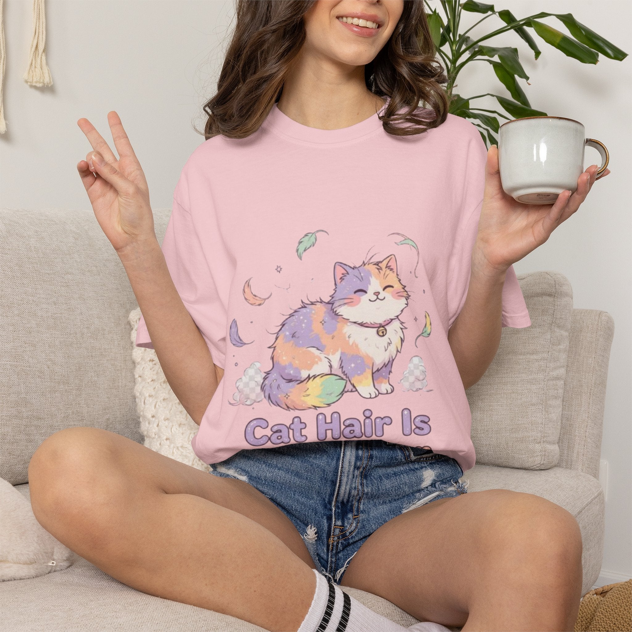 Cat Hair Is My Glitter T-Shirt