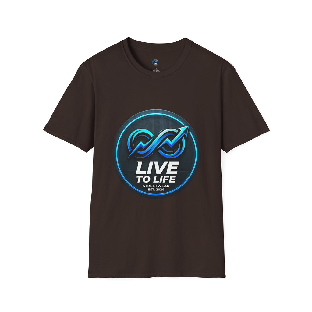 Live to Life Graphic T-Shirt — Motivational Athletic Tee