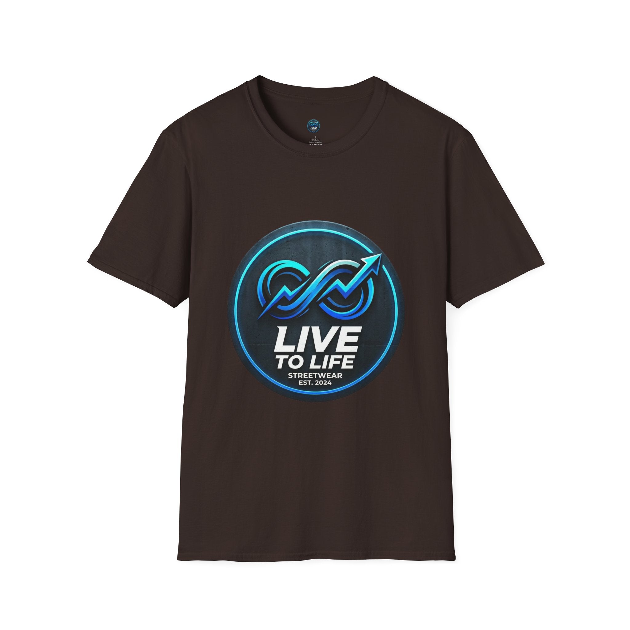 Live to Life Graphic T-Shirt — Motivational Athletic Tee
