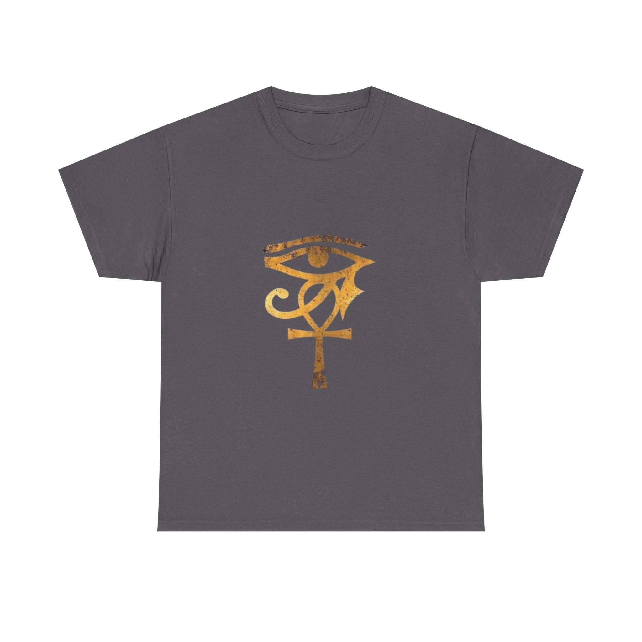 Eye of Ra Ankh T-Shirt — Golden Egyptian Symbol Tee