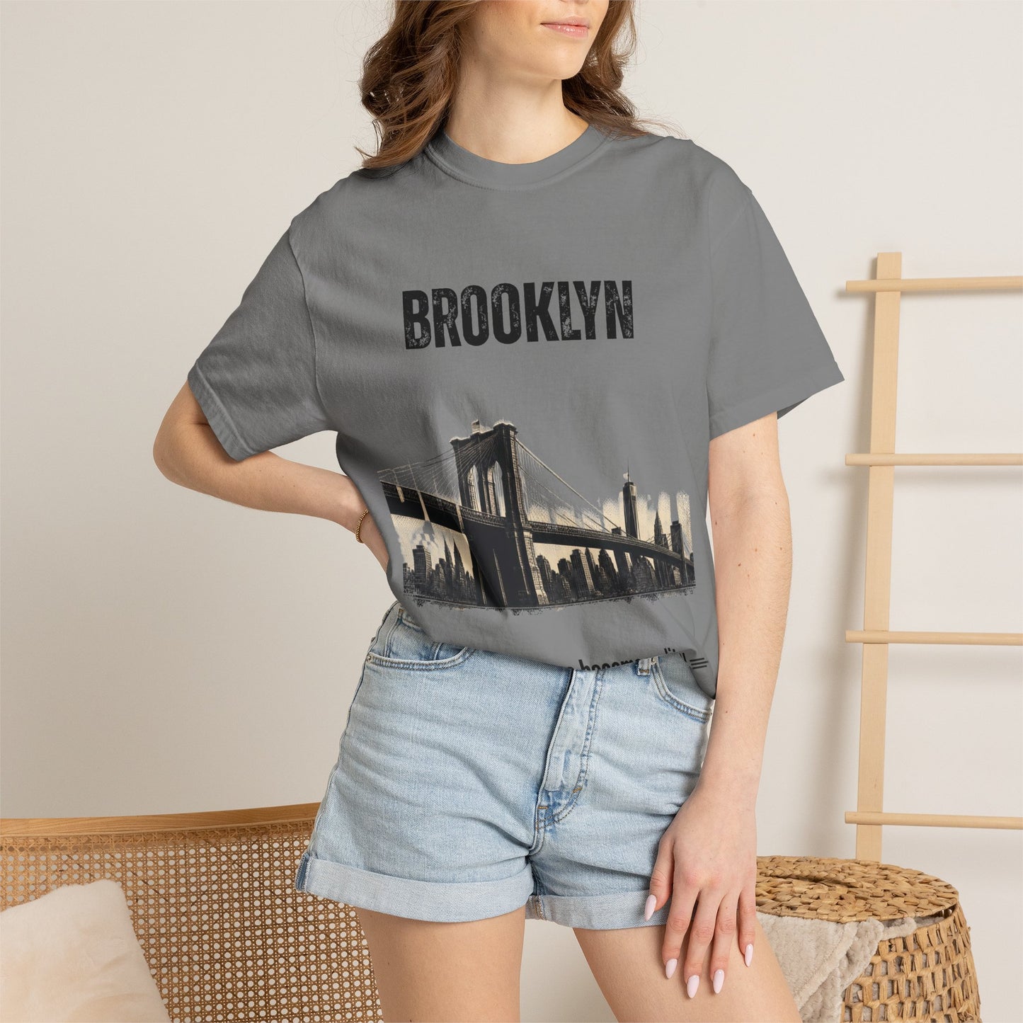 Brooklyn Bridge T-Shirt — "Where Dreams Become Reality" Graphic Tee