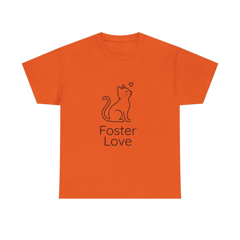 Foster Love Cat T-Shirt — Adoption Support Tee