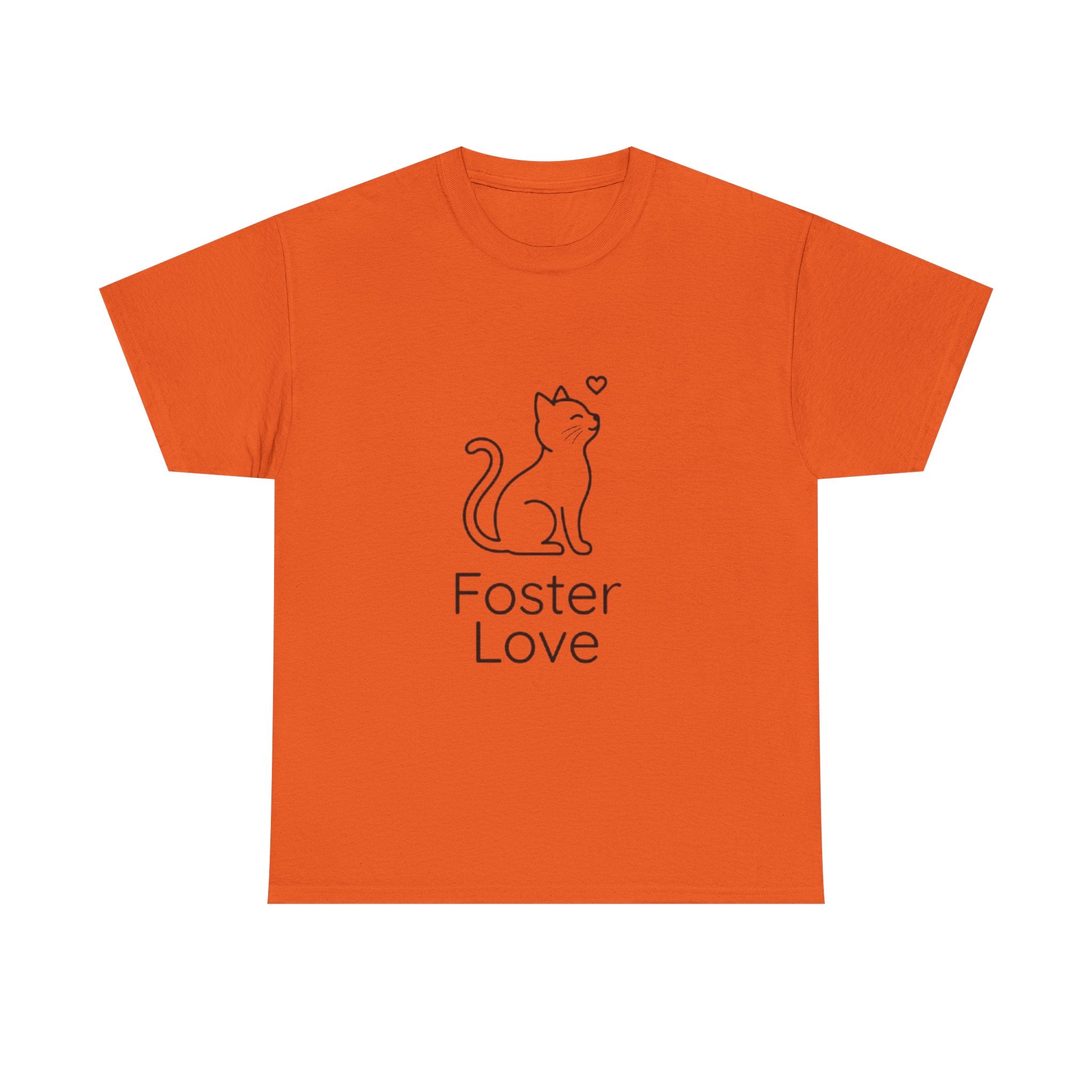 Foster Love Cat T-Shirt — Adoption Support Tee