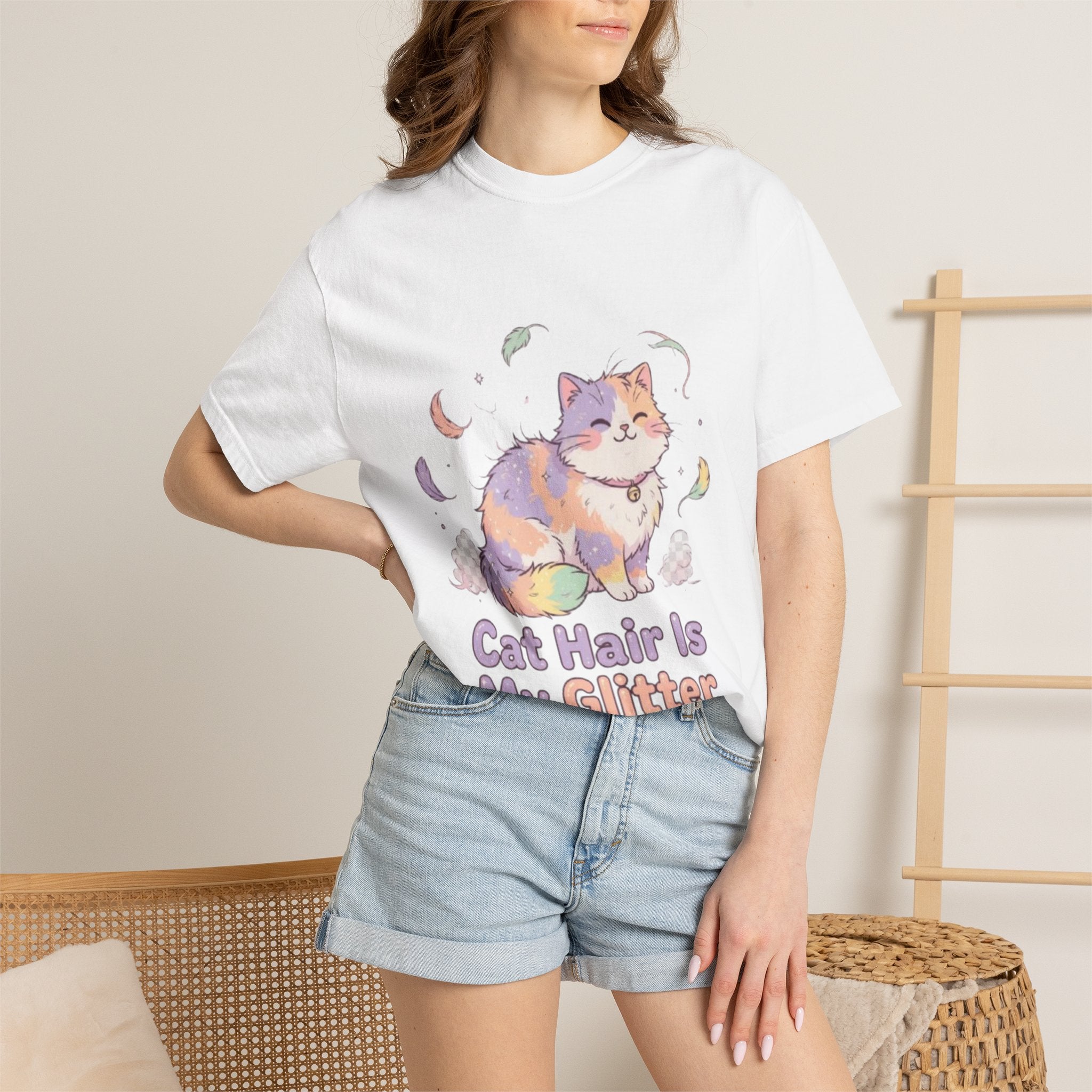 Cat Hair Is My Glitter T-Shirt