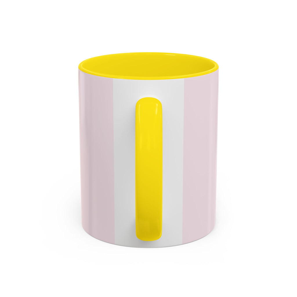 Pink Bow Accent Coffee Mug — "I'm Just a Girl" Cute Feminine Tea & Coffee Cup