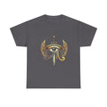 Eye of Horus Sword T‑Shirt — Egyptian Symbol Tee with Winged Eye Design