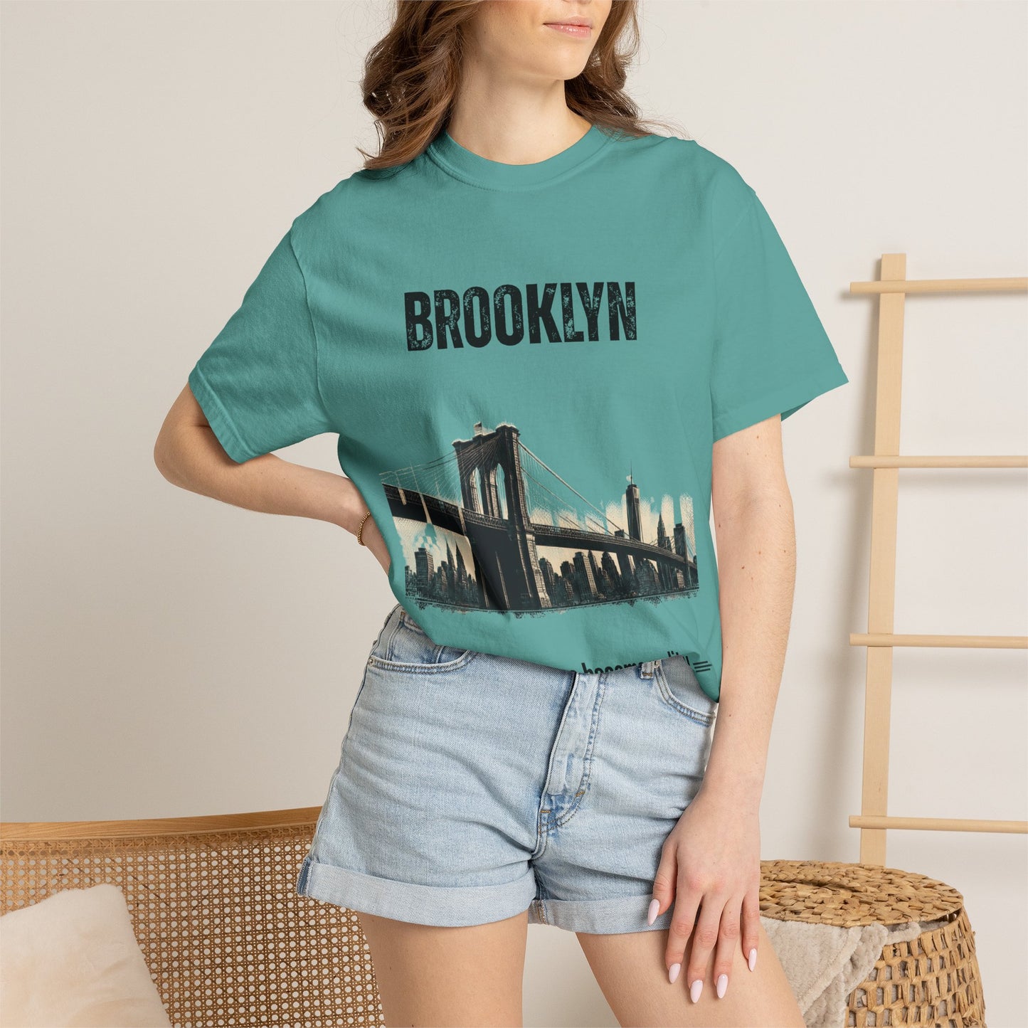 Brooklyn Bridge T-Shirt — "Where Dreams Become Reality" Graphic Tee