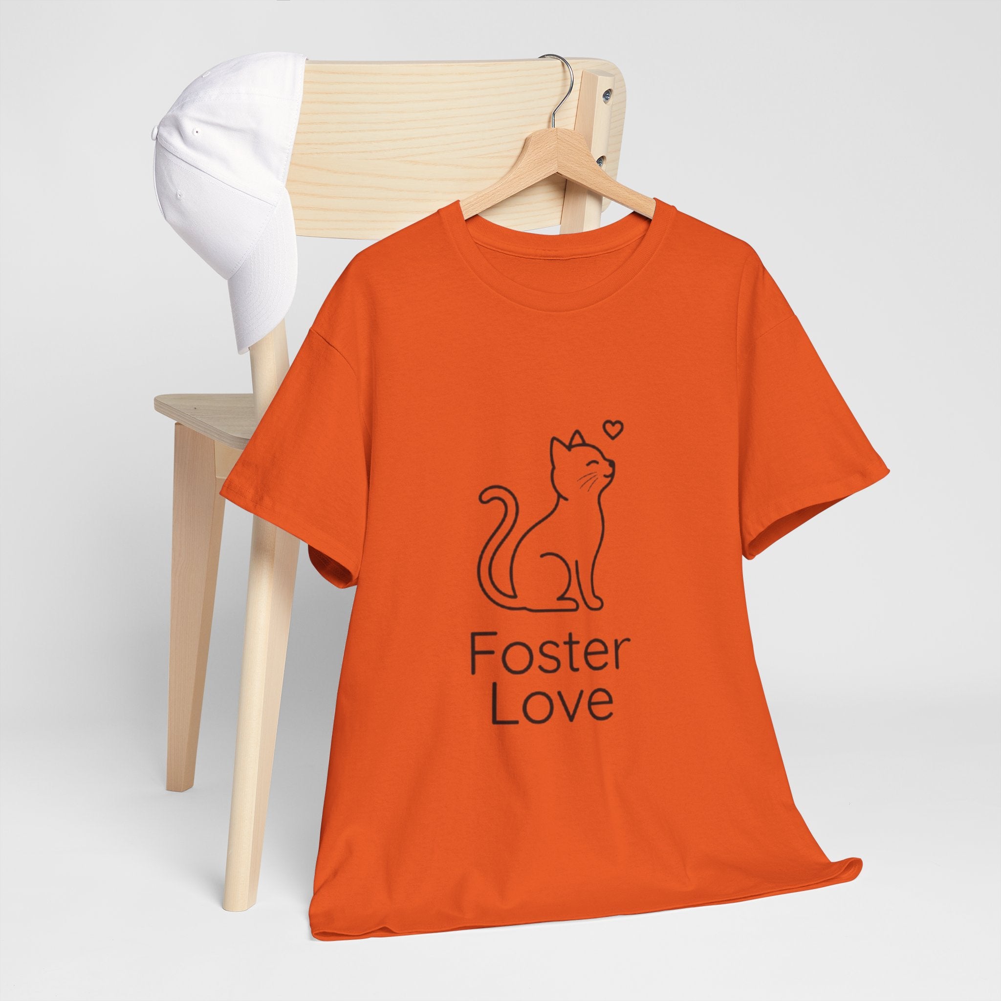 Foster Love Cat T-Shirt — Adoption Support Tee