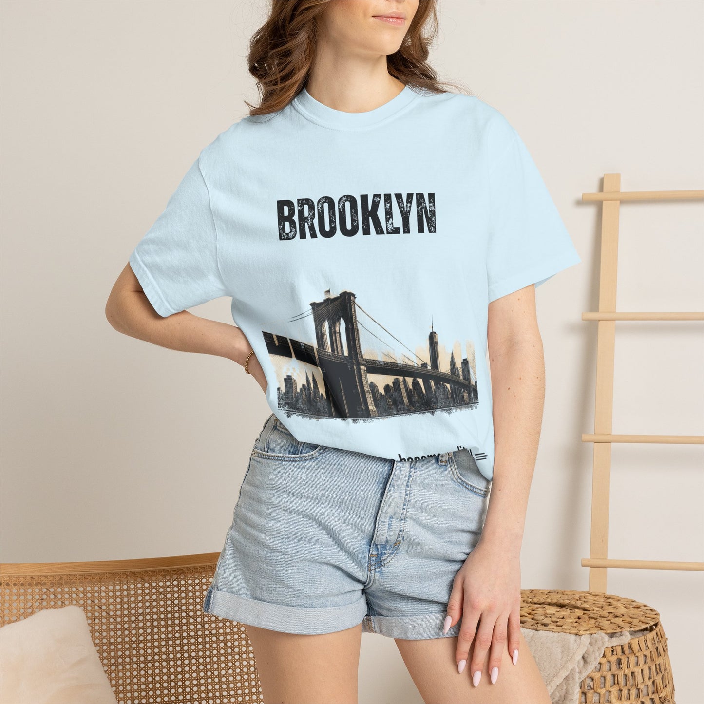 Brooklyn Bridge T-Shirt — "Where Dreams Become Reality" Graphic Tee
