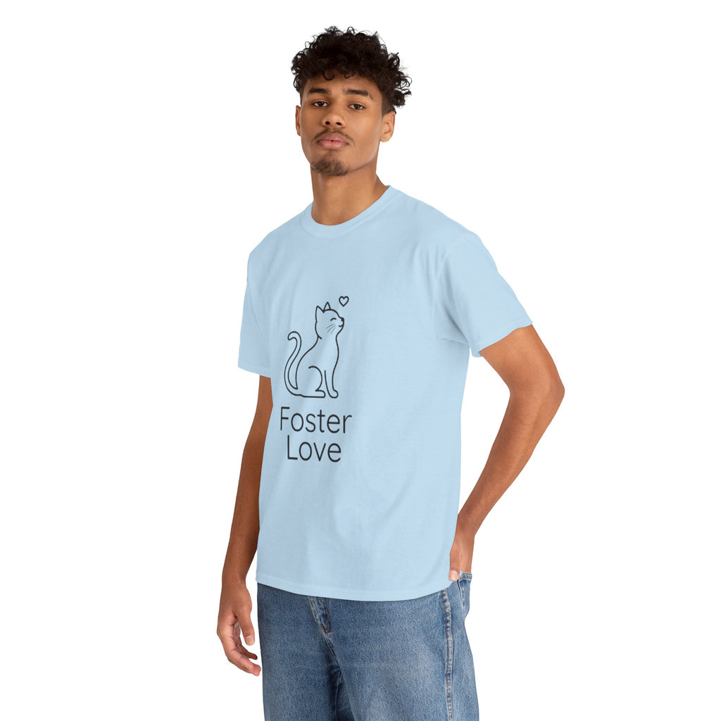 Foster Love Cat T-Shirt — Adoption Support Tee