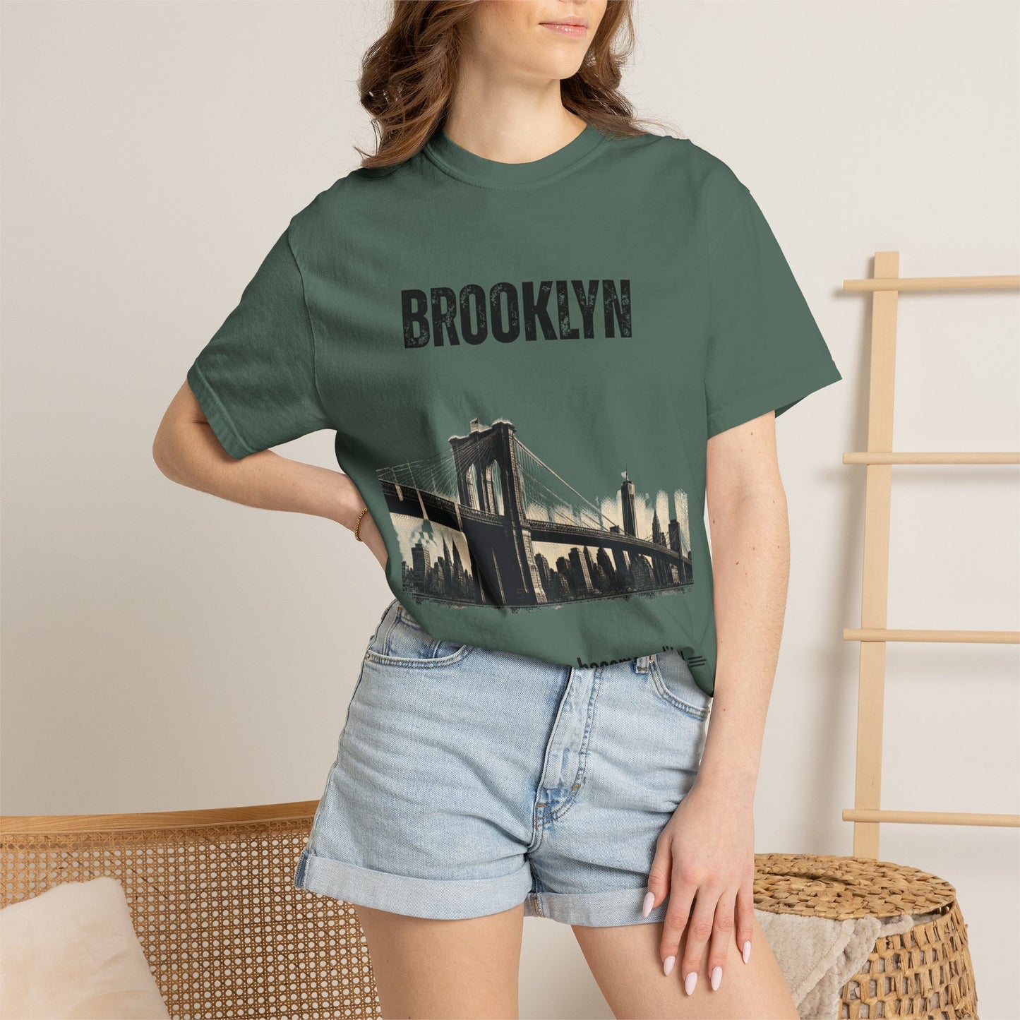 Brooklyn Bridge T-Shirt — "Where Dreams Become Reality" Graphic Tee