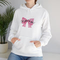 Hoodie — Pink Bow "I'm Just a Girl" Cozy Pullover