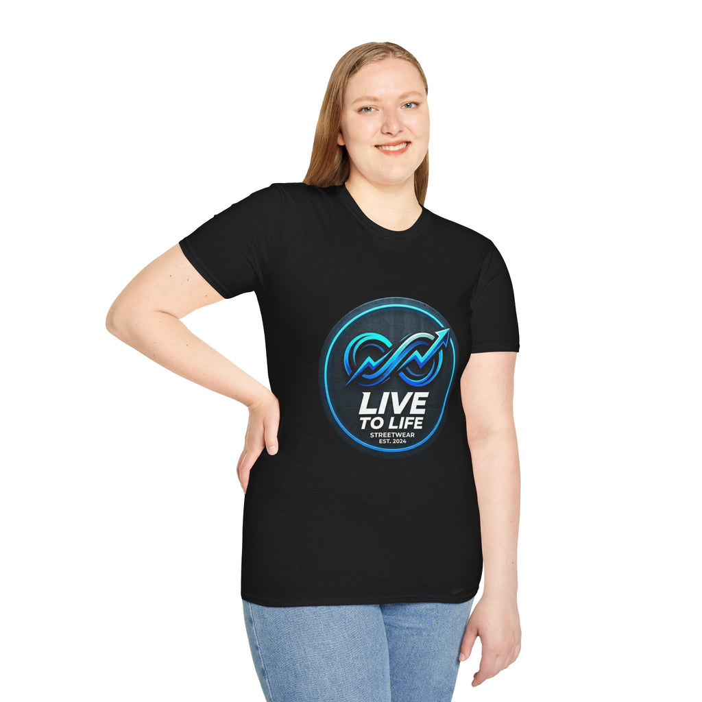 Live to Life Graphic T-Shirt — Motivational Athletic Tee