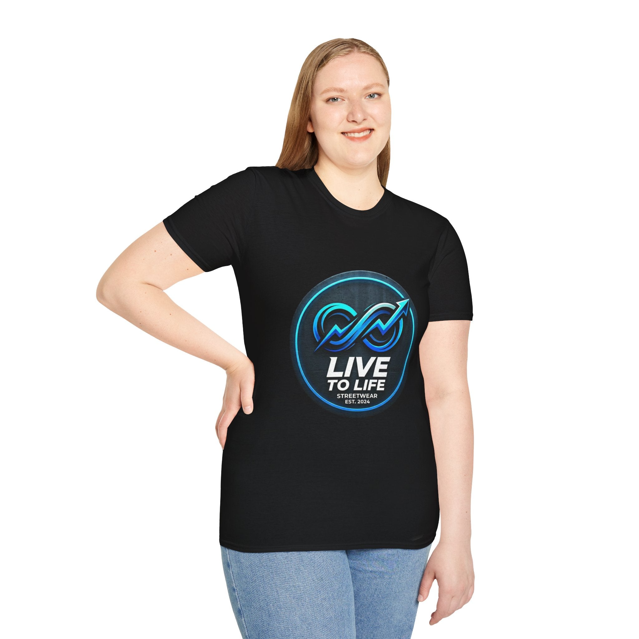 Live to Life Graphic T-Shirt — Motivational Athletic Tee