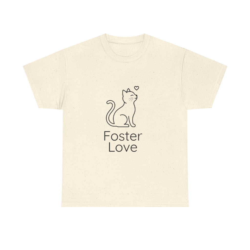 Foster Love Cat T-Shirt — Adoption Support Tee