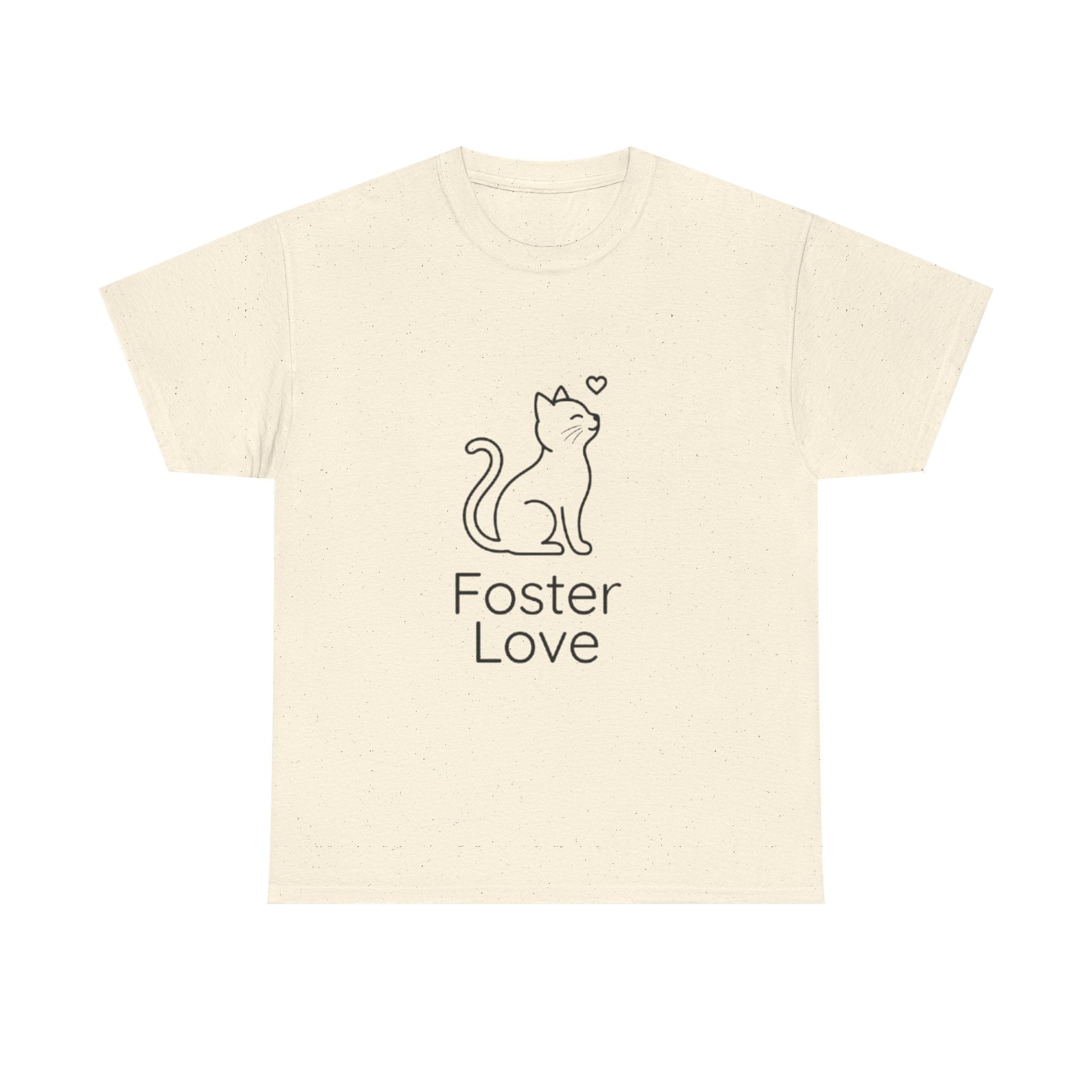 Foster Love Cat T-Shirt — Adoption Support Tee