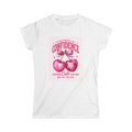 Confidence Looks Cute On Me T‑Shirt — Pink Cherry Graphic Women's Tee