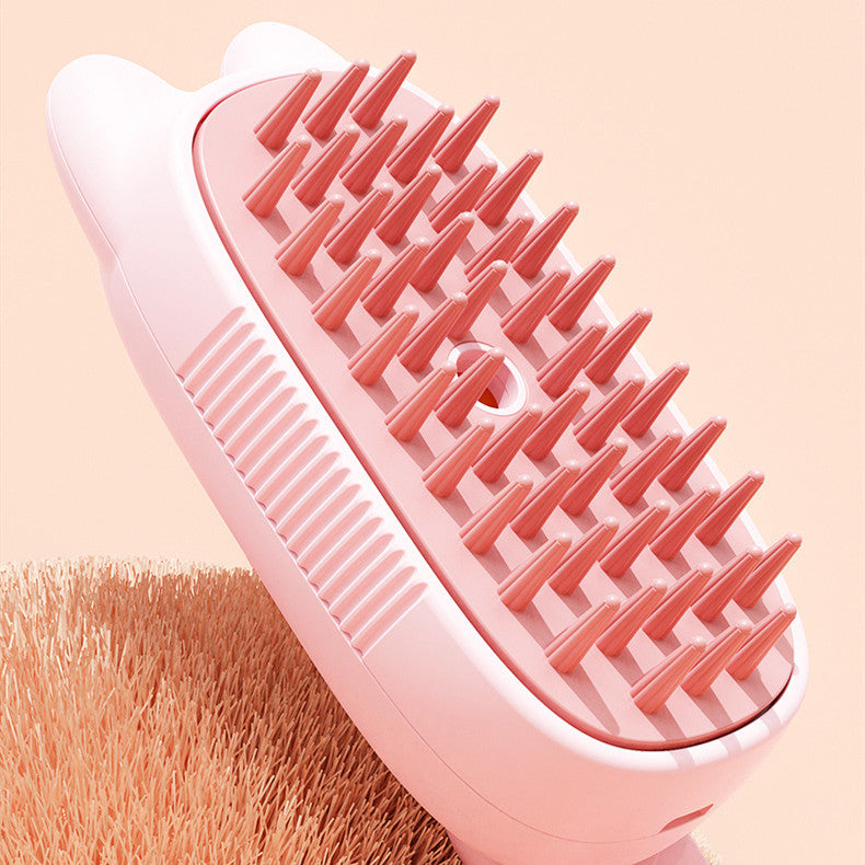 Electric Spray Comb for Cats & Dogs – Pet Grooming Tool for Easy Detangling & Flea Removal