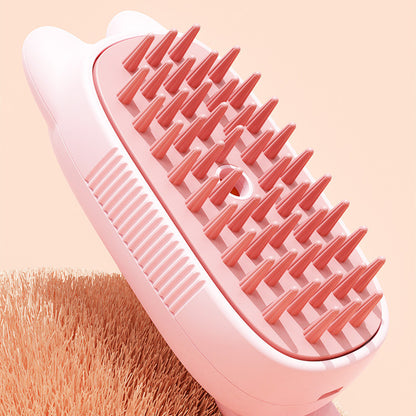 Electric Spray Comb for Cats & Dogs – Pet Grooming Tool for Easy Detangling & Flea Removal