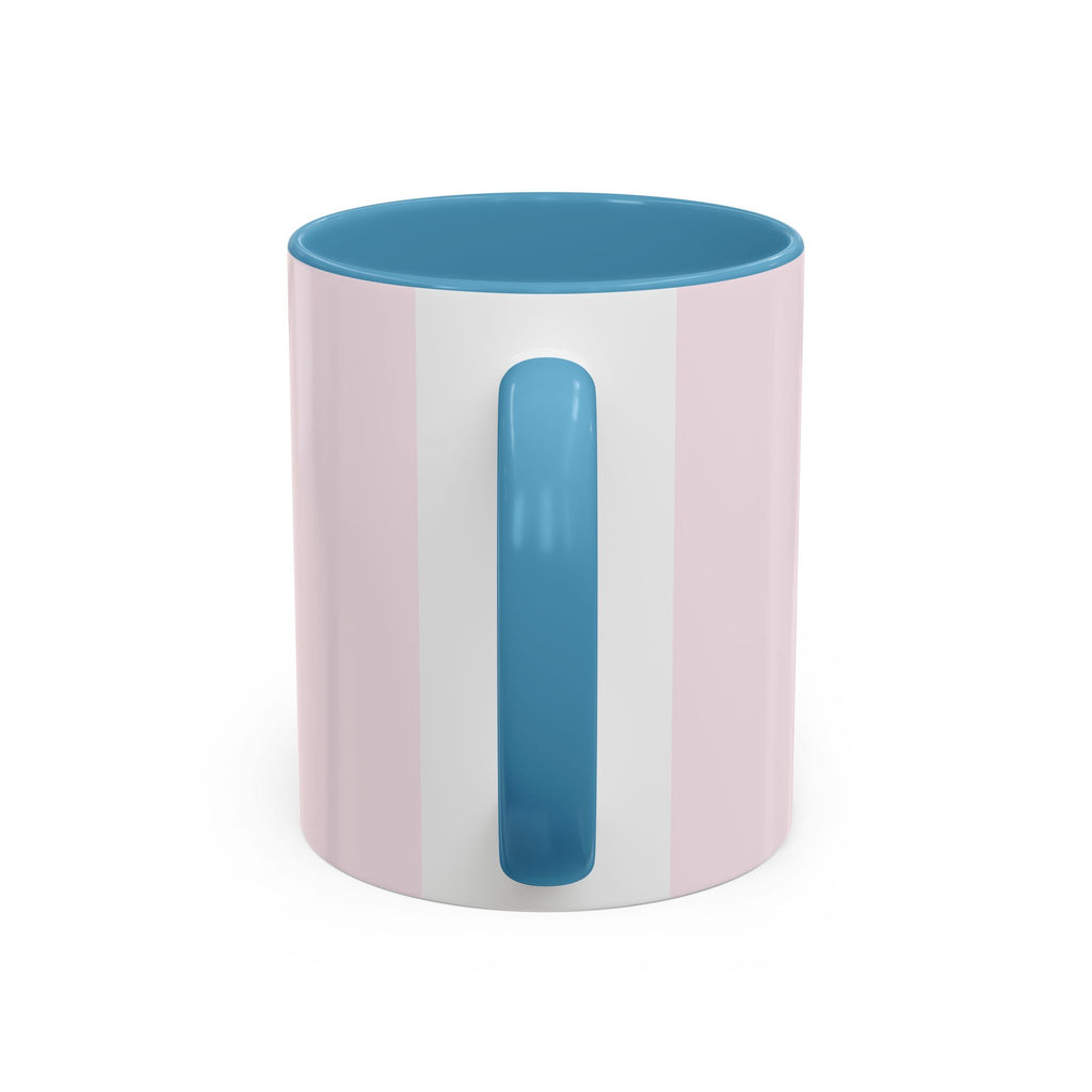 Pink Bow Accent Coffee Mug — "I'm Just a Girl" Cute Feminine Tea & Coffee Cup