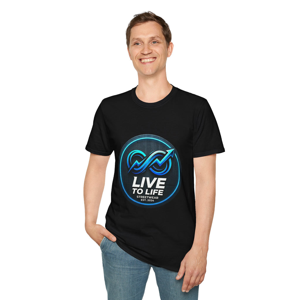 Live to Life Graphic T-Shirt — Motivational Athletic Tee