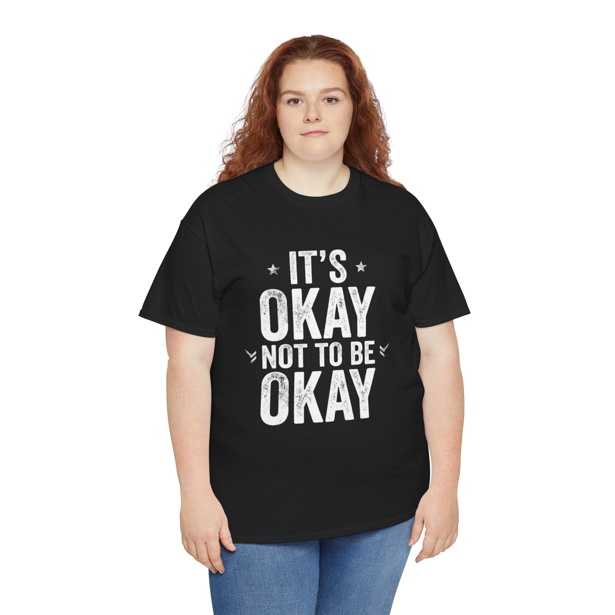 T-Shirt — 'It's Okay Not to Be Okay' Mental Health Awareness Tee
