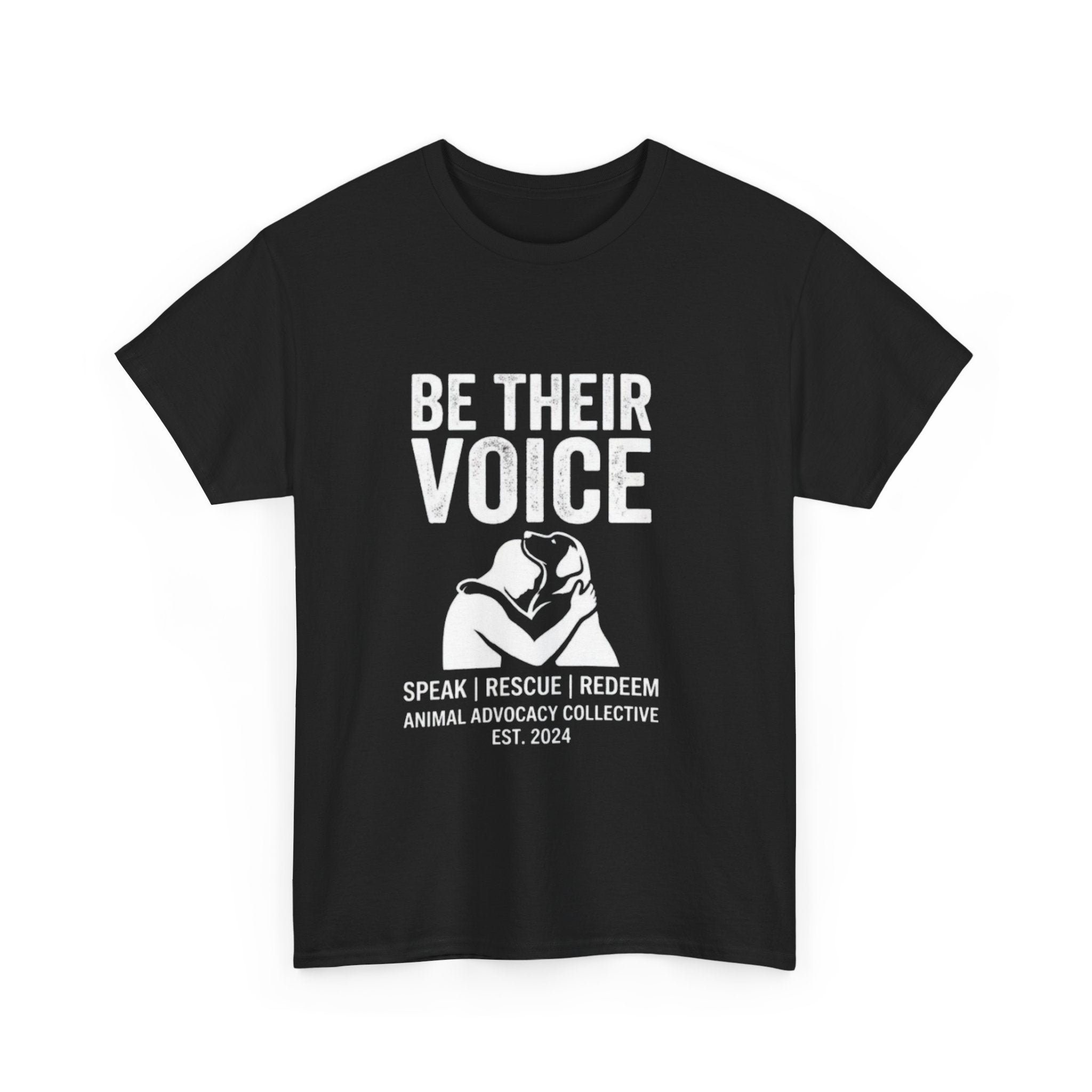 T-Shirt — Faint 'Be Kind' Minimalist White Tee