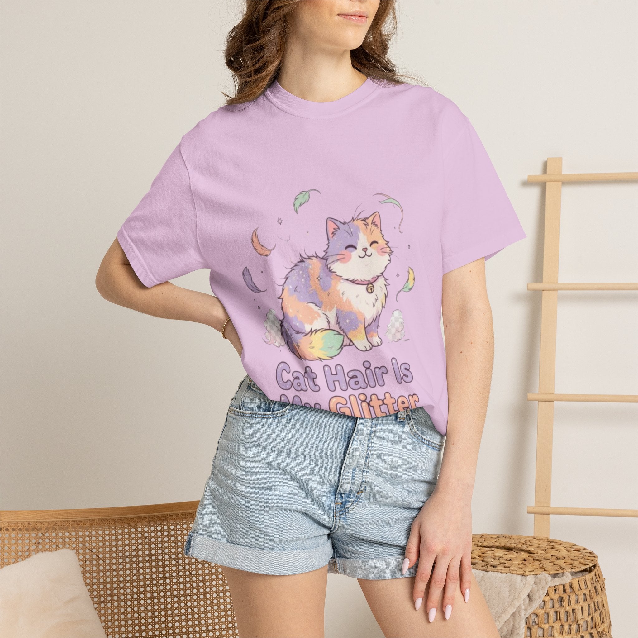 Cat Hair Is My Glitter T-Shirt