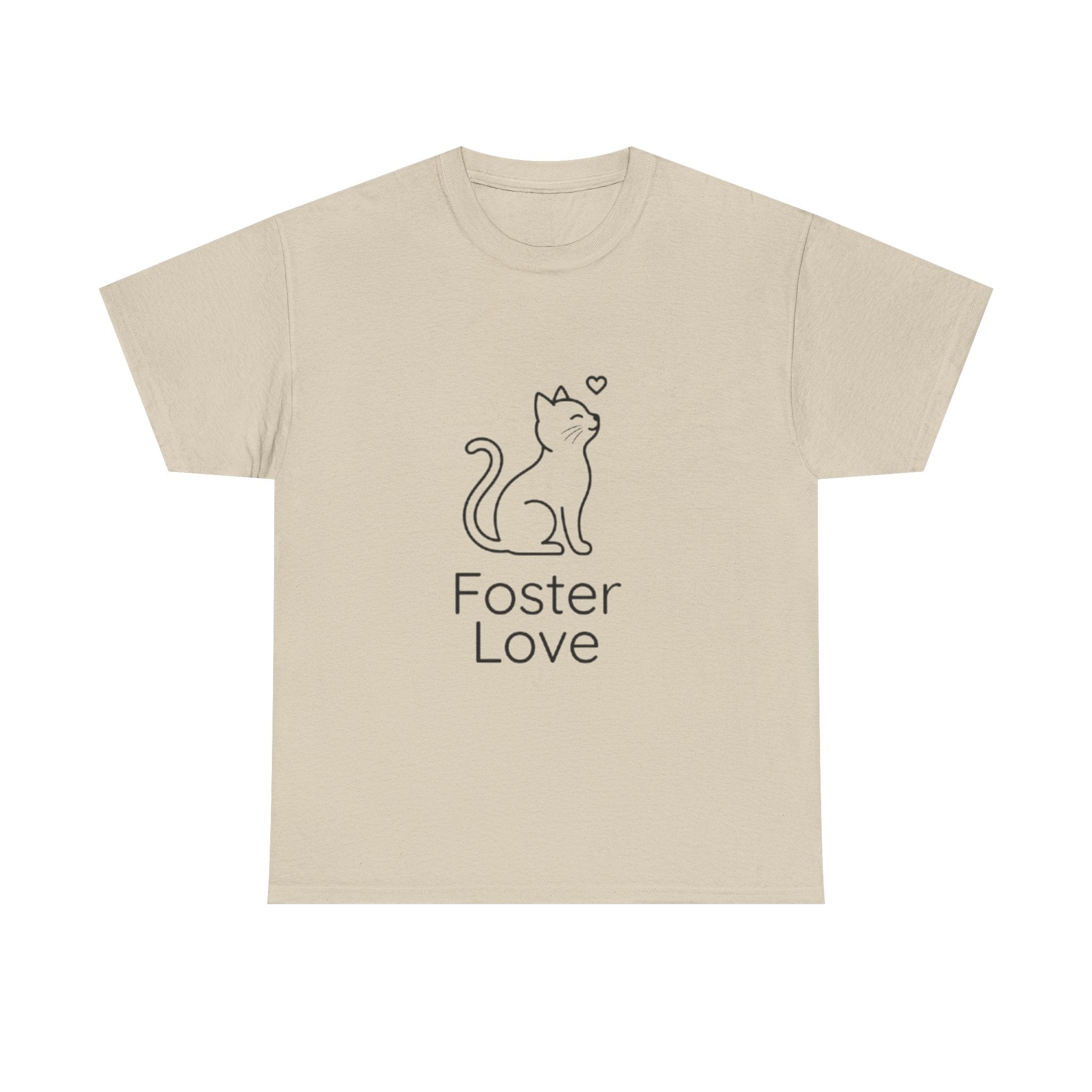 Foster Love Cat T-Shirt — Adoption Support Tee