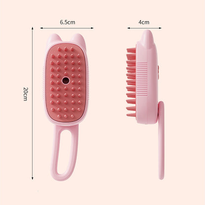Electric Spray Comb for Cats & Dogs – Pet Grooming Tool for Easy Detangling & Flea Removal