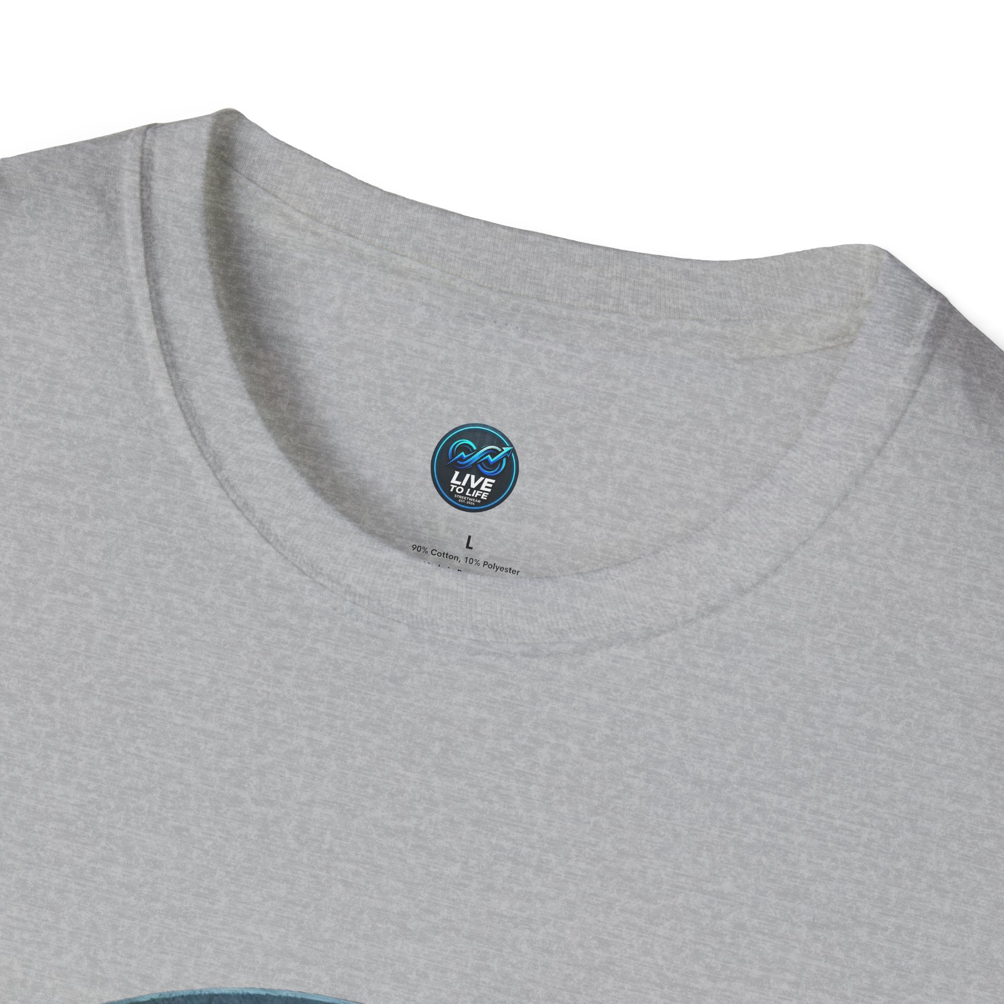 Live to Life Graphic T-Shirt — Motivational Athletic Tee