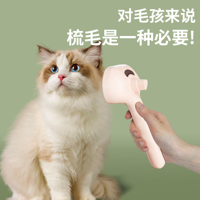 Cross-border spray comb pet comb cat dog no-fly hair needle comb pet comb cat comb pet supplies