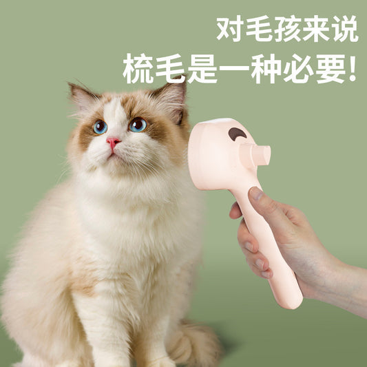 Cross-border spray comb pet comb cat dog no-fly hair needle comb pet comb cat comb pet supplies