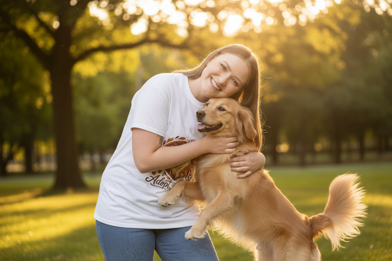 Adopt Don't Shop lifestyle banner