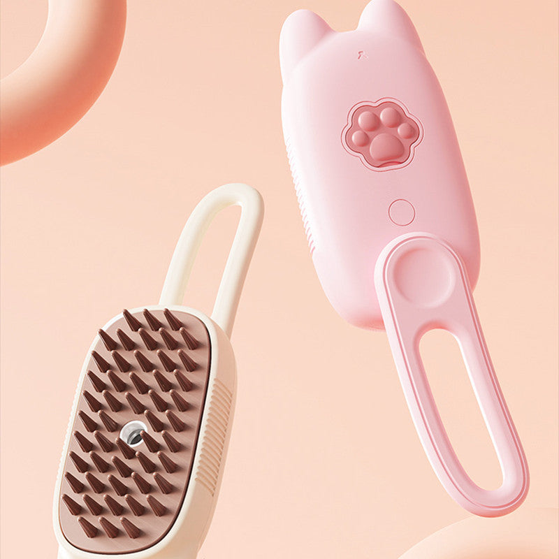 Electric Spray Comb for Cats & Dogs – Pet Grooming Tool for Easy Detangling & Flea Removal