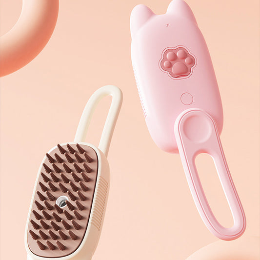Electric Spray Comb for Cats & Dogs – Pet Grooming Tool for Easy Detangling & Flea Removal